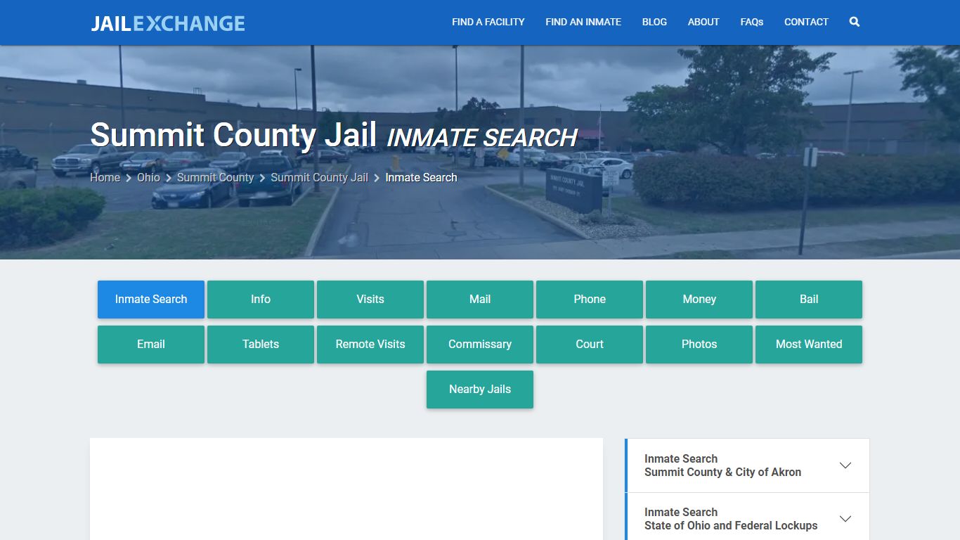 Inmate Search: Roster & Mugshots - Summit County Jail, OH